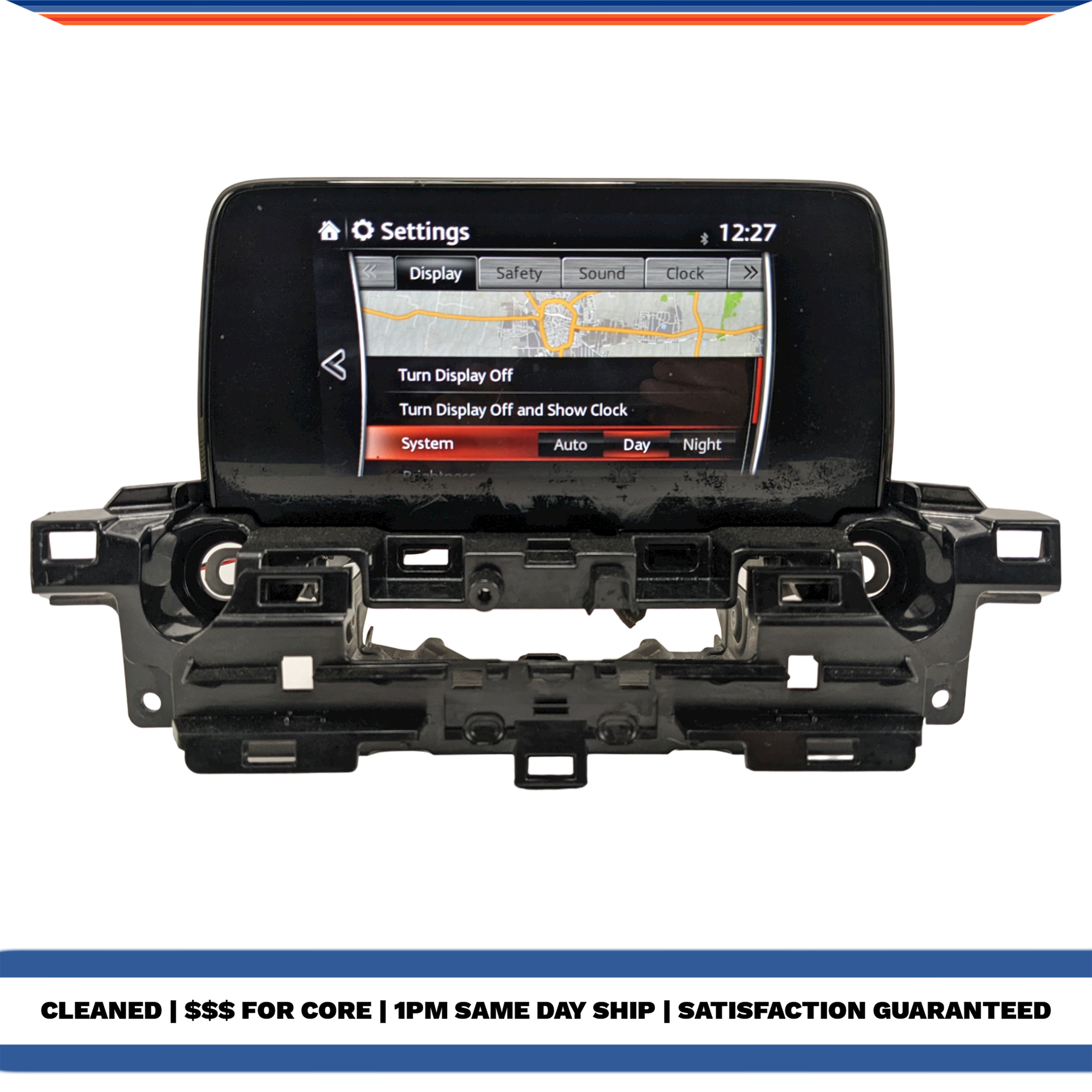 n*i様 マツダCX-5純正 モニター 【K123 61 1J0 A　タッチパネ MAZDA CX-5 DASH K123611J0C DISPLAY SCREEN MONITOR ASSEMBLY OEM